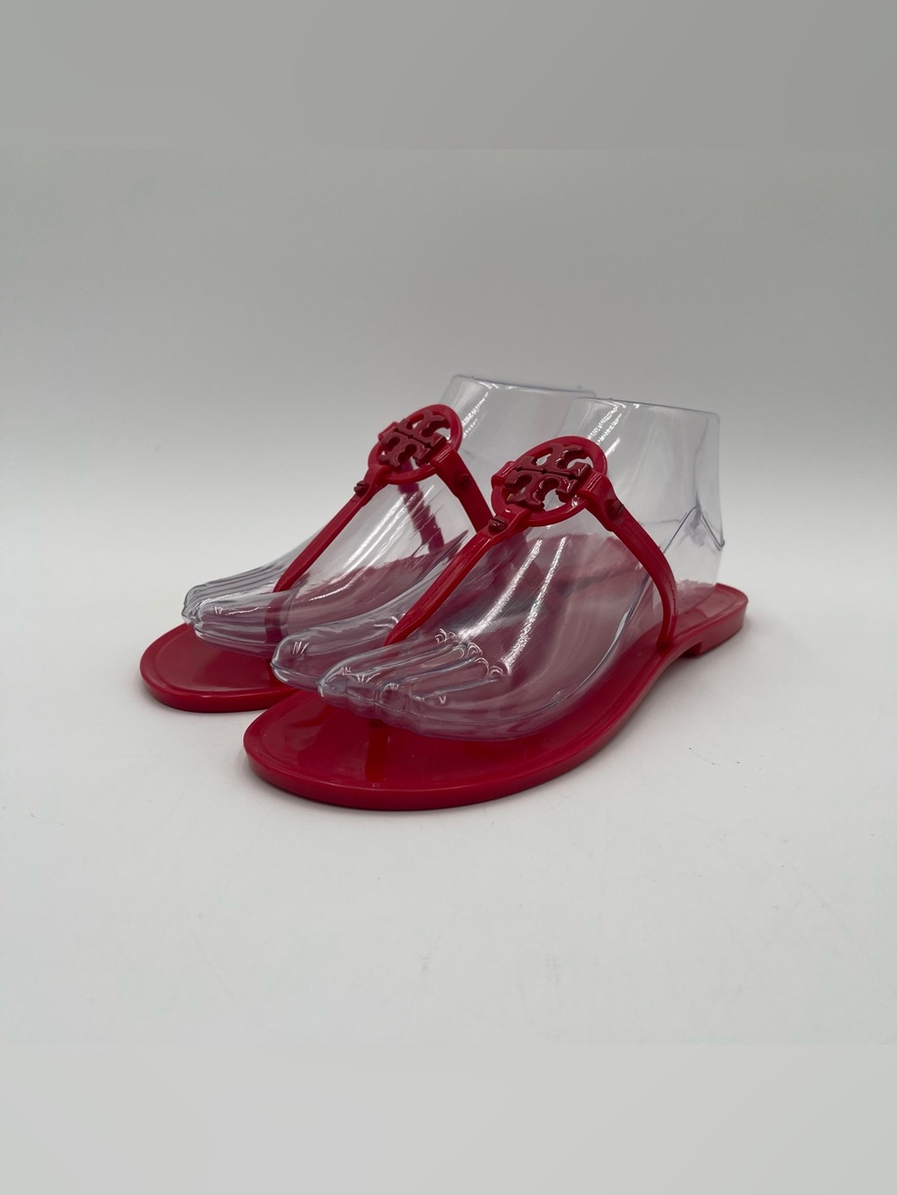 Tory Burch Red Mini Miller Jelly Thong Sandal Women’s Size 7 US